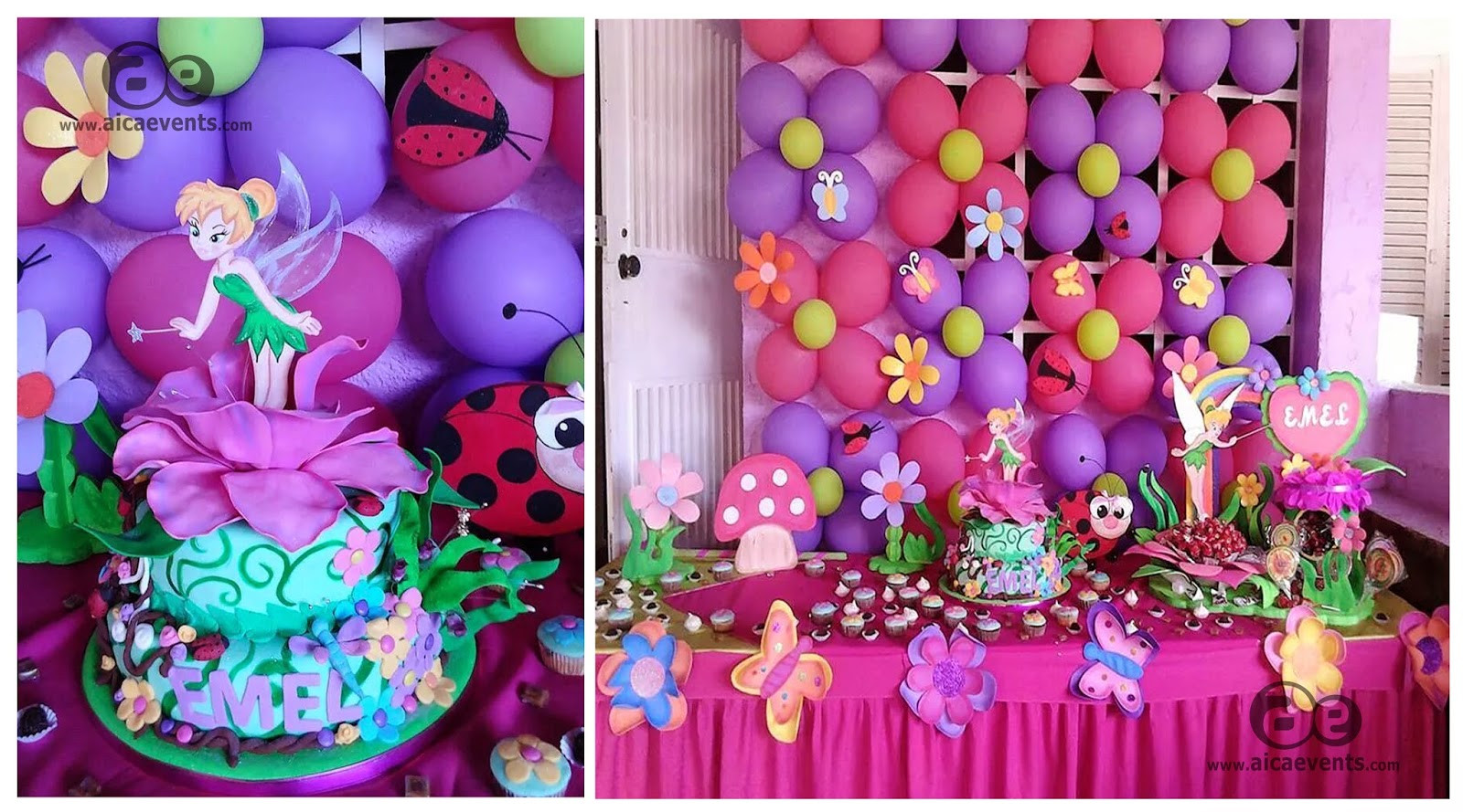 Fairy Birthday Party Supplies
 aicaevents Fairy Theme Birthday Decorations
