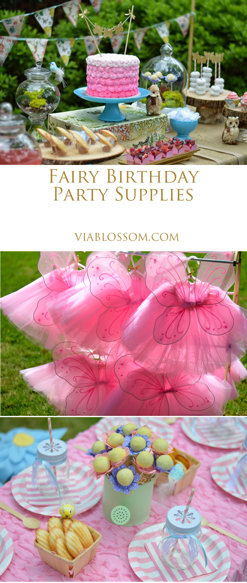 Fairy Birthday Party Supplies
 Enchanted Fairy Party