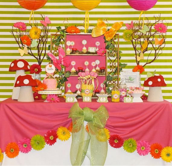 Fairy Birthday Party Supplies
 Items similar to Fairy Birthday Party