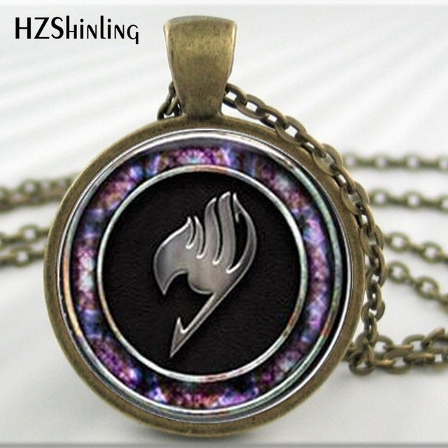 Fairy Tail Earrings
 HZ A436 New Glass Fairy Tail Necklace Fairy Tail Pendant