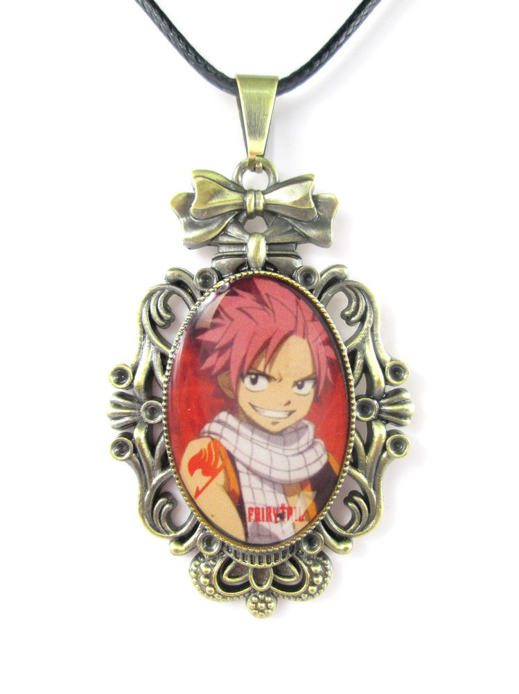 Fairy Tail Earrings
 Fairy tail Anime Natsu Dragneel cosplay Pendant Classical
