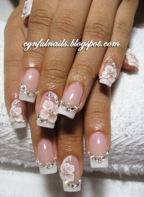 Fake Nails For Wedding Day
 gel nails I would these for my wedding