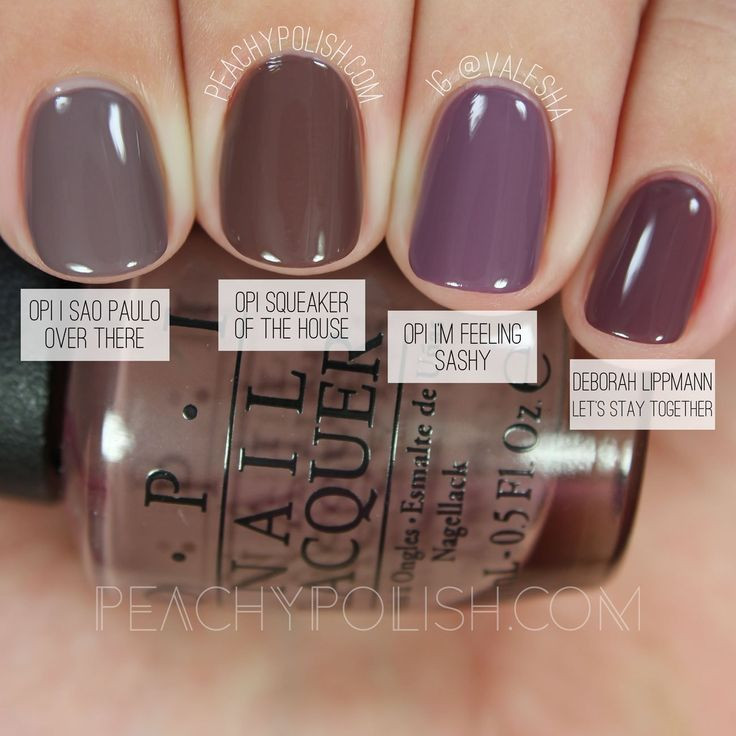 Fall Nail Colors 2020 Opi
 OPI Squeaker The House