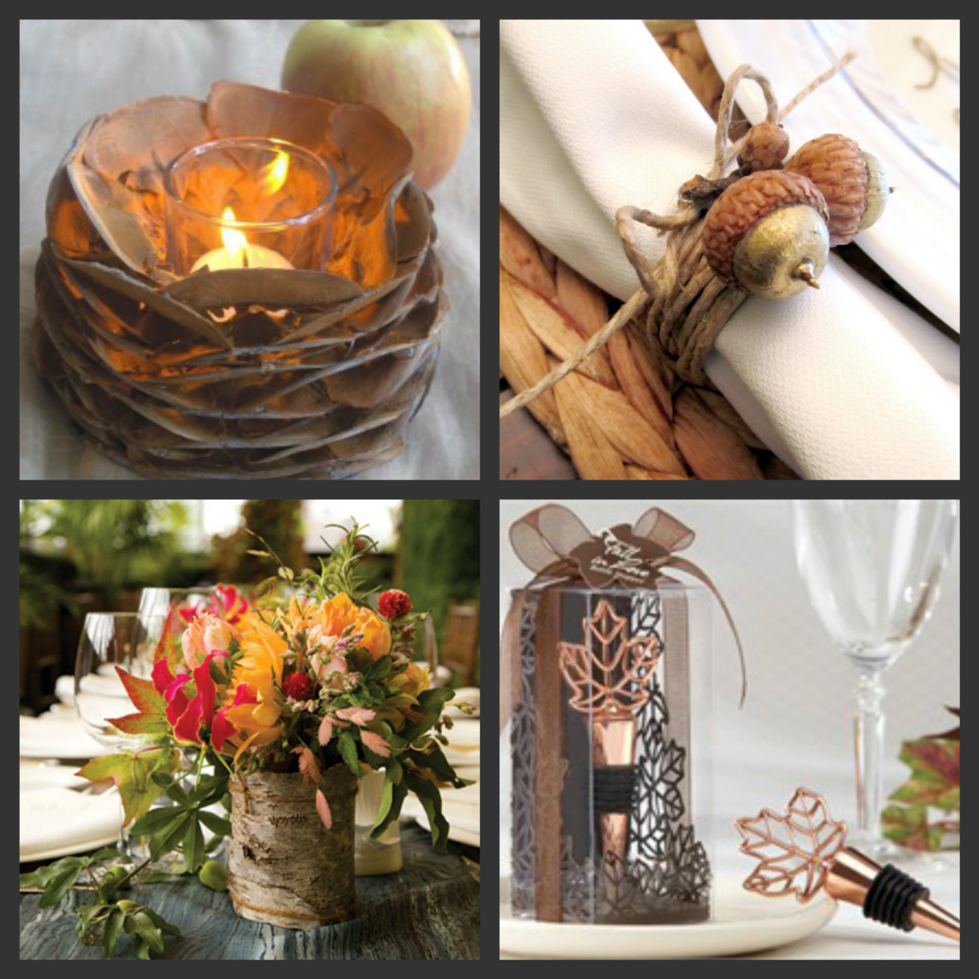 Fall Wedding Decorations Diy
 Weddings Are Fun Blog DIY Autumn Wedding Tables