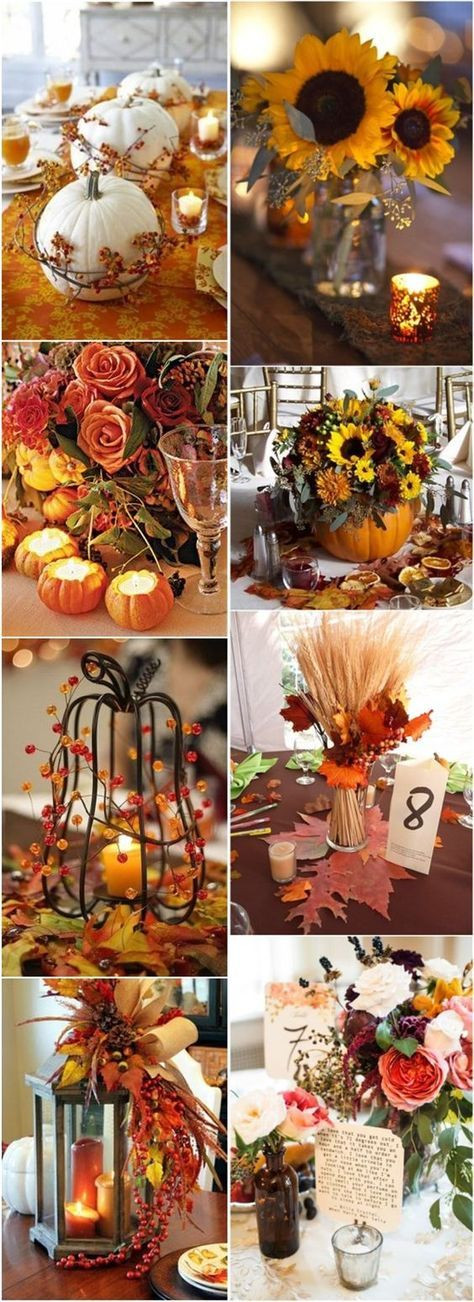 Fall Wedding Decorations Diy
 Pin by Katie Mahon on Wedding