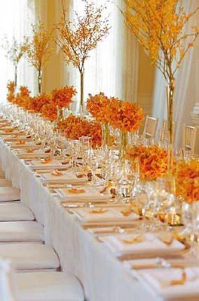 Fall Wedding Table Decorations
 6 Beautiful Wedding Table Centerpieces and Arrangements