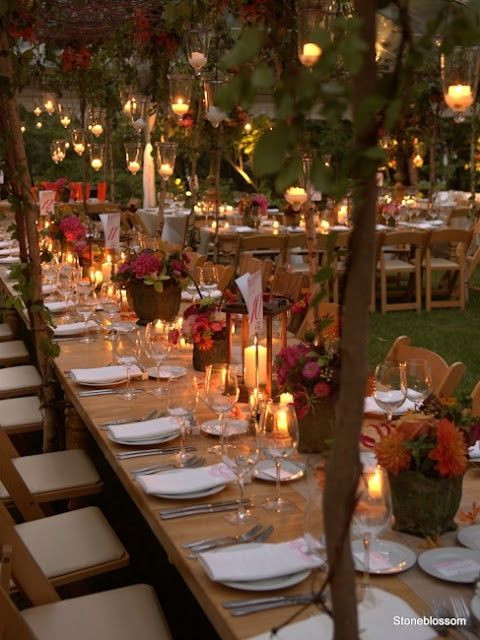 Fall Wedding Table Decorations
 Awesome Outdoor Fall Wedding Decor Ideas