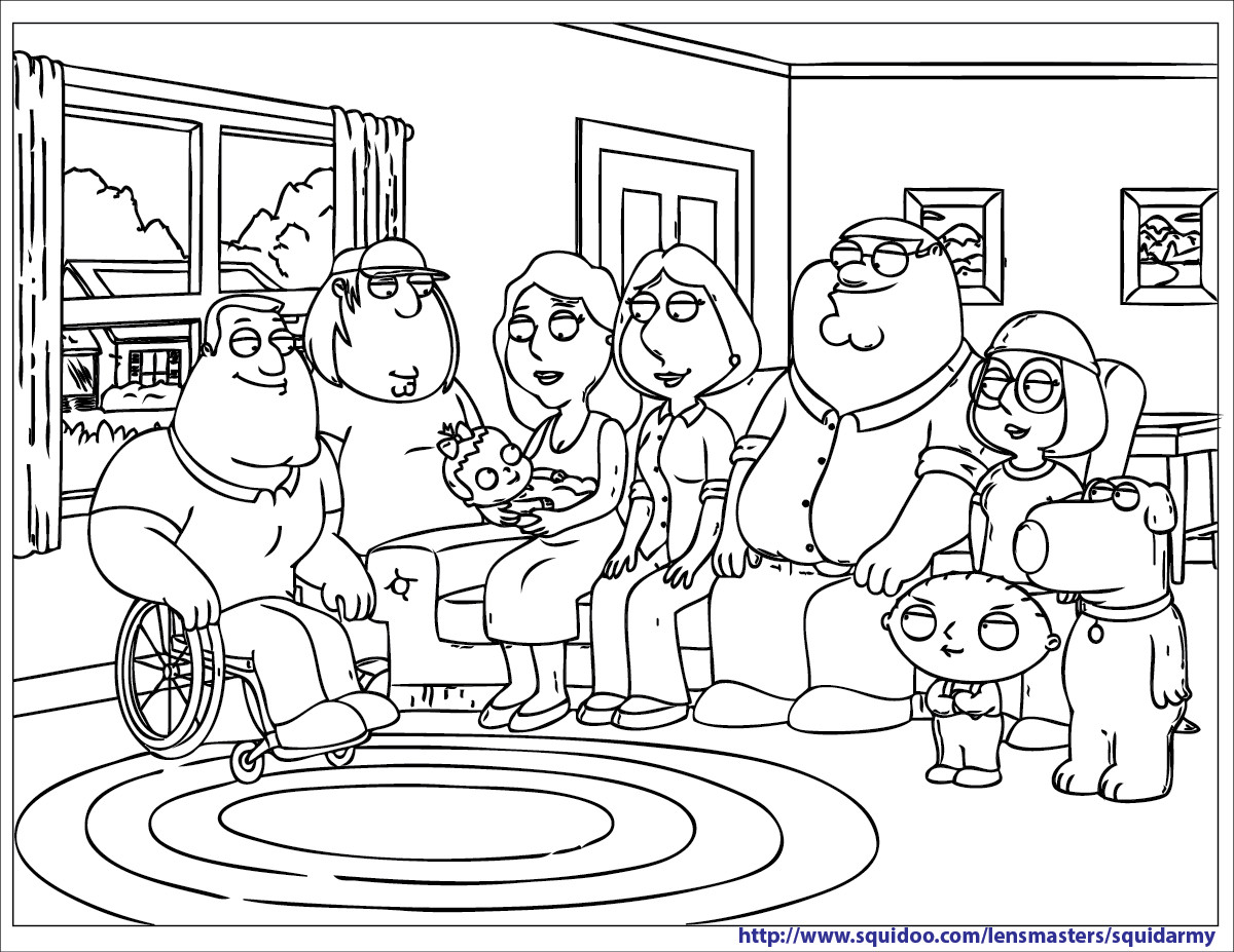 Family Coloring Pages For Toddlers
 Coloring Pages Family Coloring Home