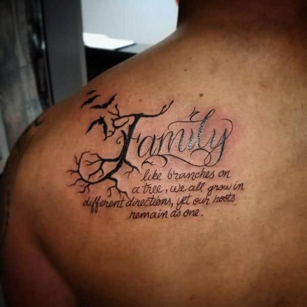 Family Quotes For Tattoos
 48 Heartwarming Family Tattoo Ideas That Show Your Love