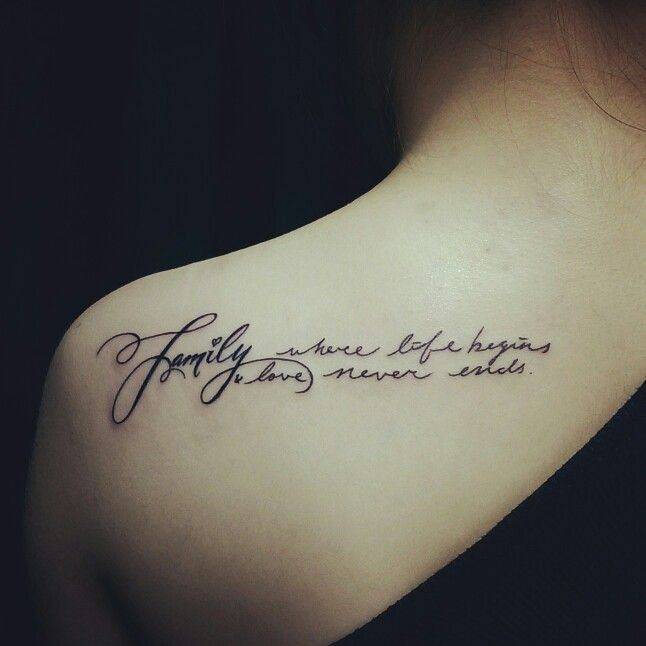 Family Quotes For Tattoos
 Since Studio Tattoo & Body Piercing