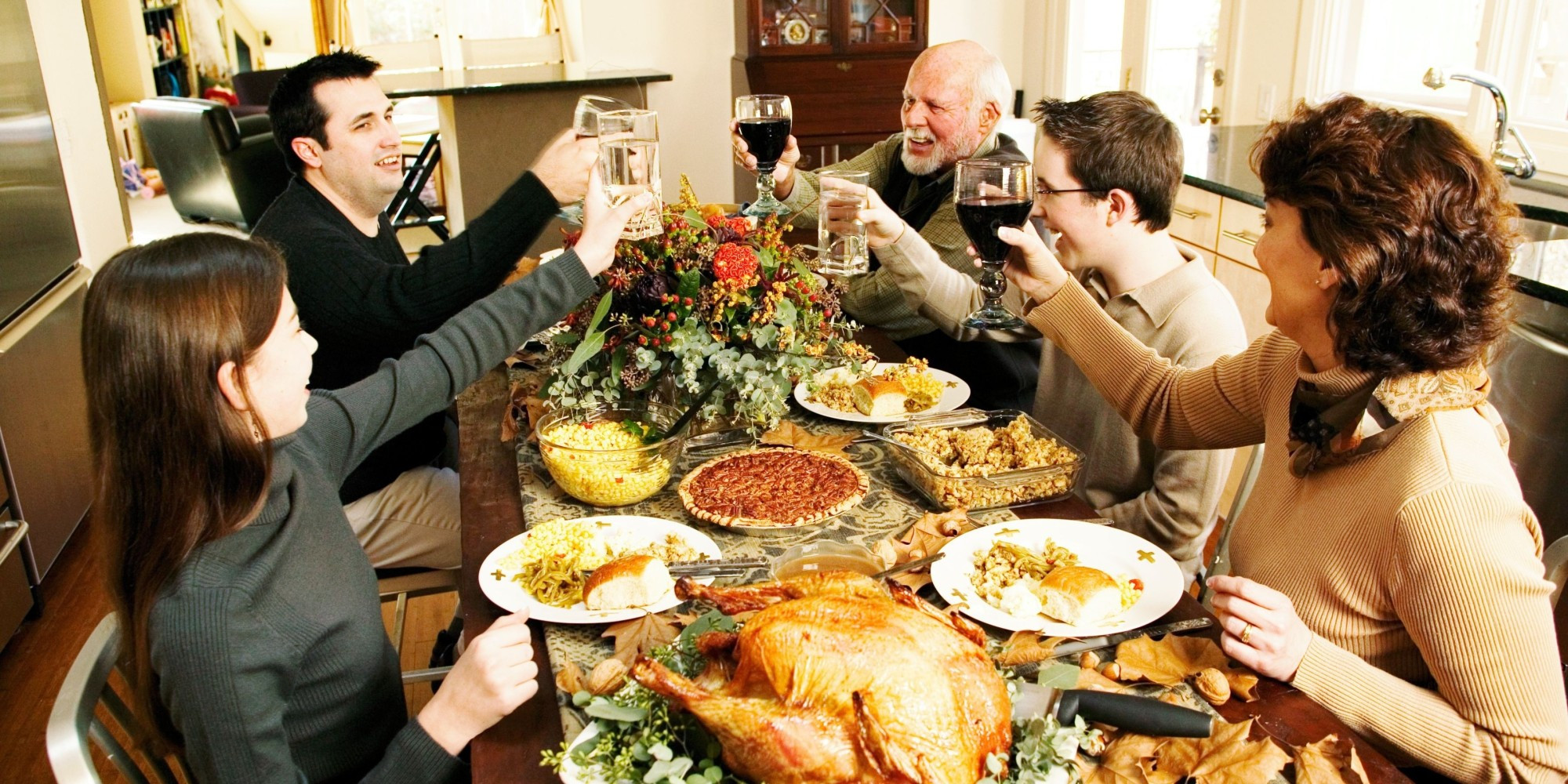 Family Thanksgiving Dinner
 Celebrate Thanksgiving California Style