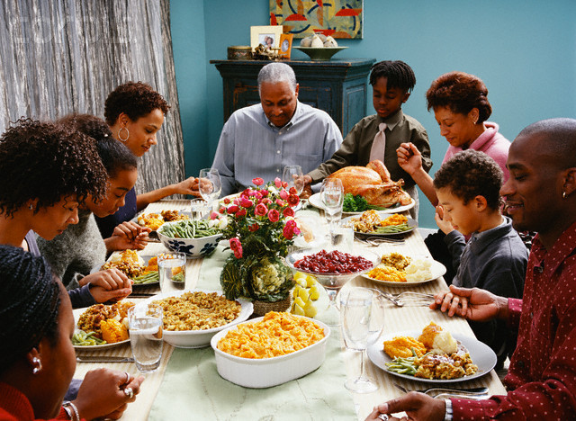 Family Thanksgiving Dinner
 November 2010