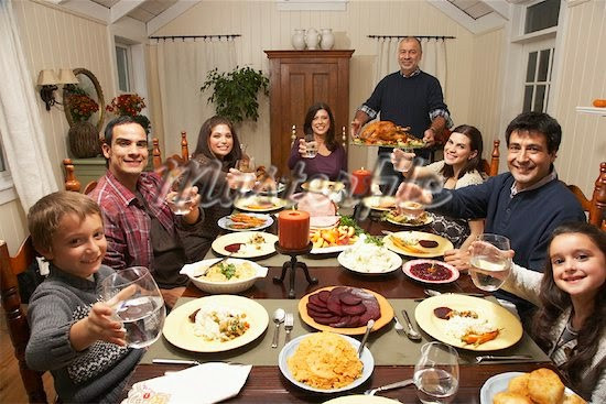 Family Thanksgiving Dinner
 Chicken Fat November 2014