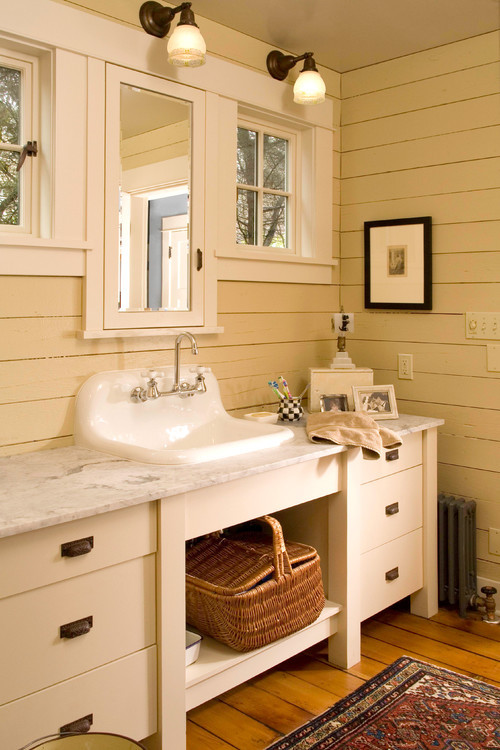 Farm Style Bathroom Sink
 A Collection of Bathroom Vanities Town & Country Living