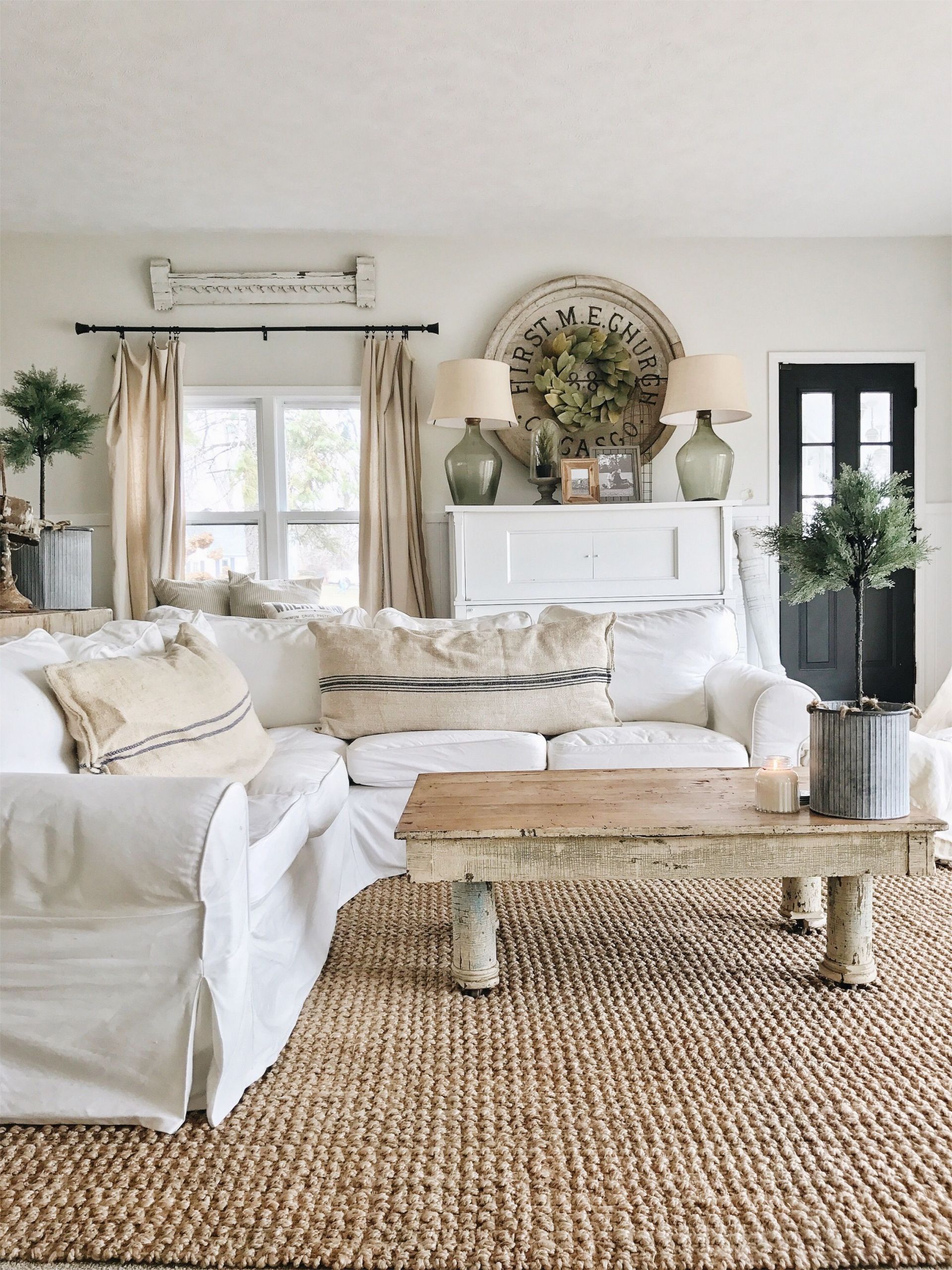 Farmhouse Style Living Room Ideas
 Back Living Room – The Beginning