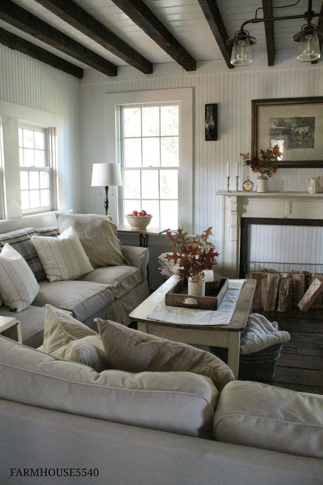 Farmhouse Style Living Room Ideas
 FARMHOUSE 5540 Autumn in the Family Room