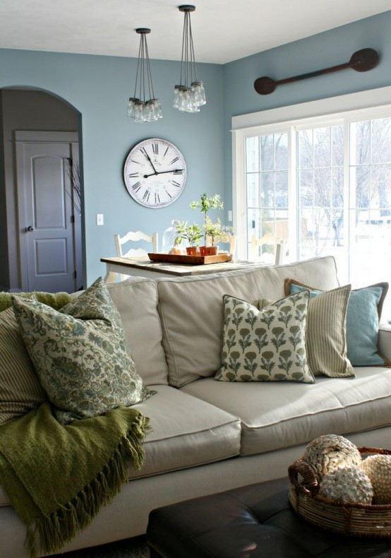 Farmhouse Style Living Room Ideas
 45 fy Farmhouse Living Room Designs To Steal DigsDigs