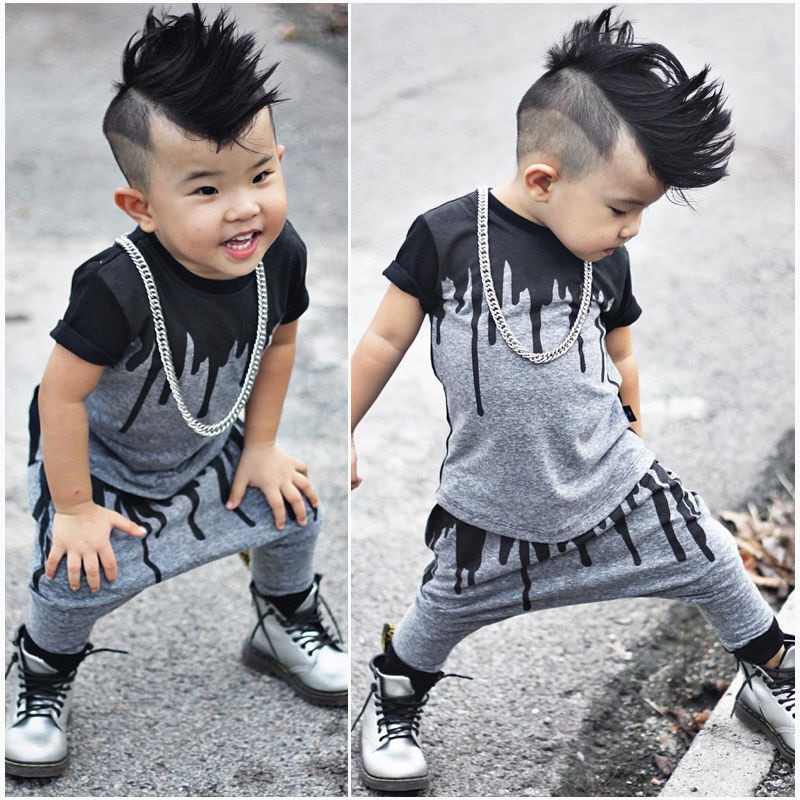 Fashion Baby Boy Clothing
 2pcs Newborn Toddler Infant Kids Baby Boy Clothes Sets