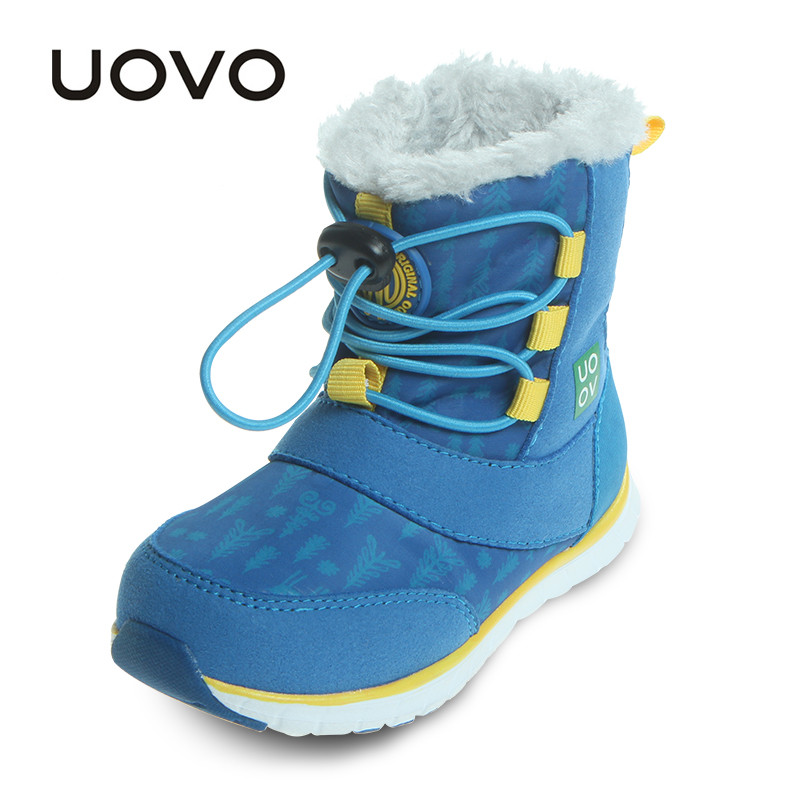 Fashion Boots For Kids
 UOVO 2018 Snow Boots Kids Winter Boots Boys Waterproof