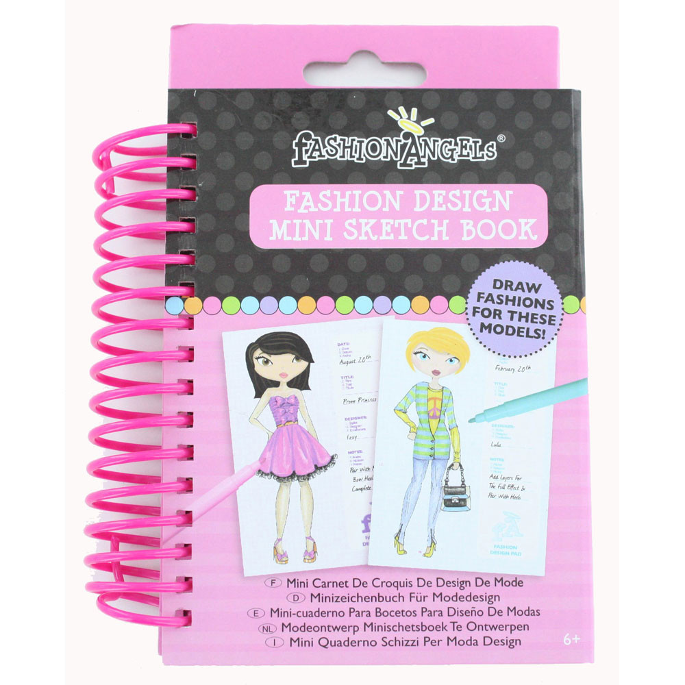 Fashion Design Books For Kids
 Fashion Angels Fashion Design Mini Sketch Book