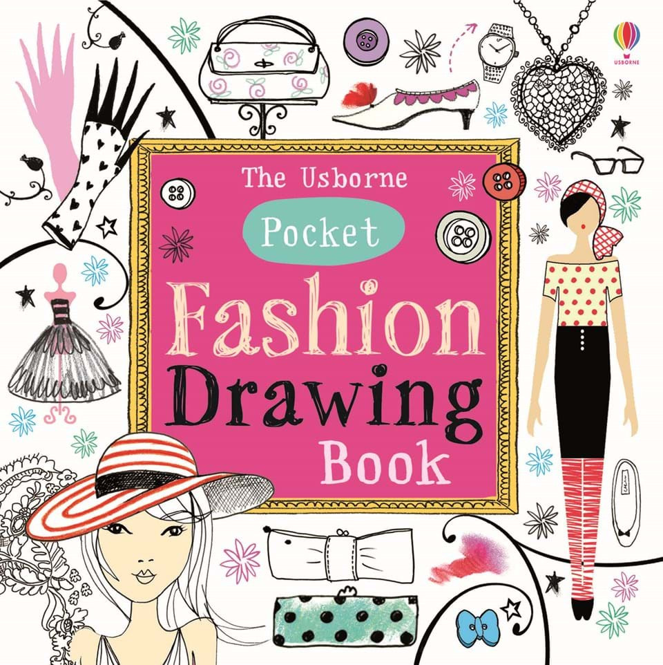 Fashion Design Books For Kids
 “Pocket fashion drawing book” at Usborne Children’s Books