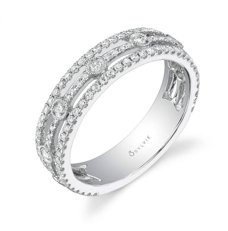 Fashion Diamond Rings
 Modern Round Diamond Fashion Ring