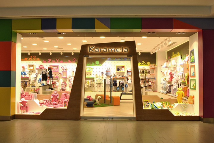 Fashion Kids Boutique
 Karamela children clothing store by OSO Architects Istanbul