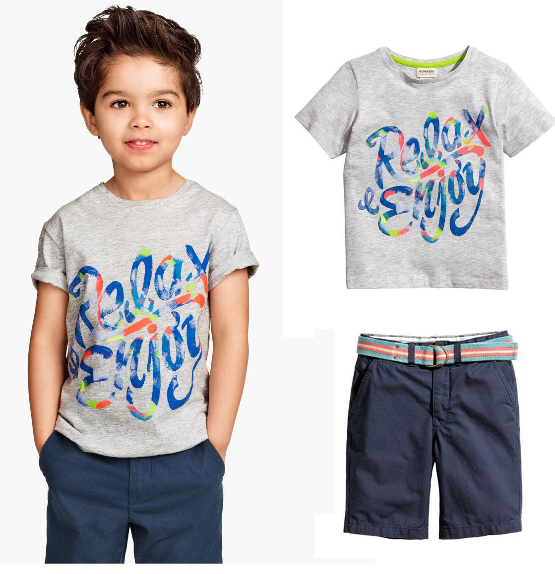 Fashion Kids Boy
 2018 Wholesale Baby Boys Summer Clothing Sets Boy Brand