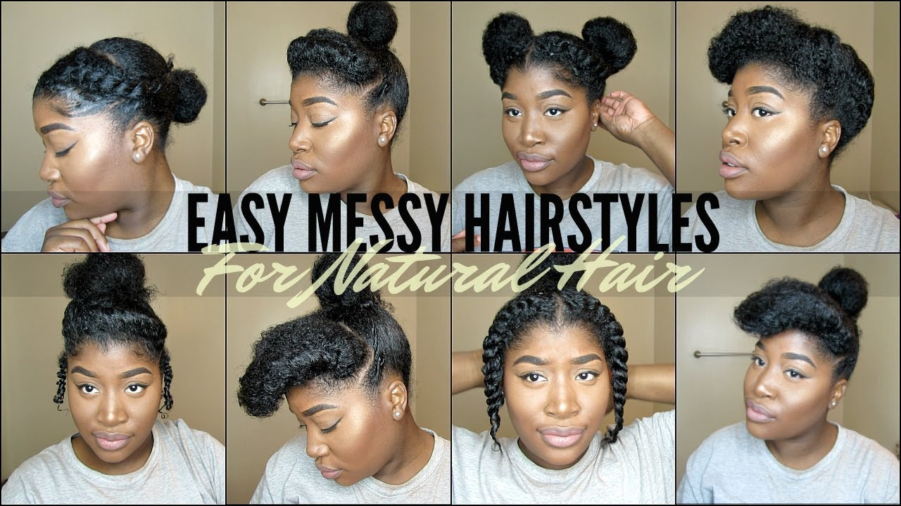 Fast Natural Hairstyles
 8 QUICK & EASY NATURAL HAIRSTYLES FOR 4 TYPE NATURAL HAIR