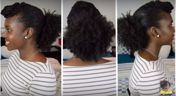 Fast Natural Hairstyles
 Easy Natural Hairstyles Simple Black hairstyles for