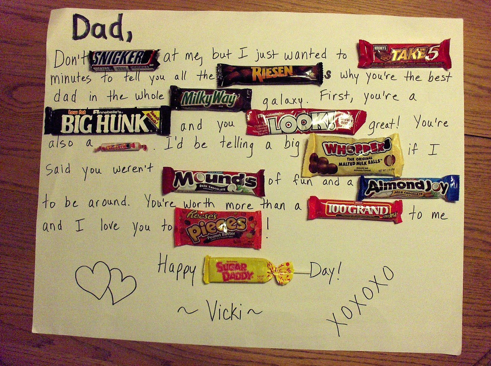 Father Day Gift Ideas For Boyfriend
 Handmade Card For Boyfriend Tumblr Fathers Day Candy Bar