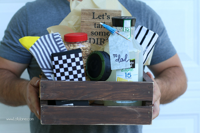 Father'S Day Gift Basket Ideas Pinterest
 diy Father s Day t basket
