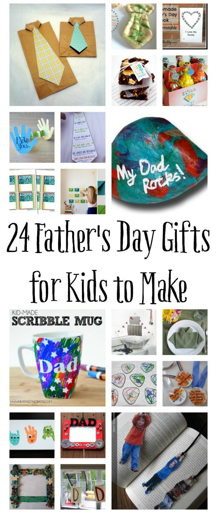 Father'S Day Gift Ideas From Child
 100 Homemade Father s Day Gifts for Kids to Make