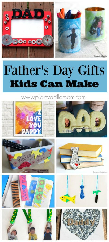 Father'S Day Gift Ideas To Make
 Father s Day Gifts Kids Can Make Plain Vanilla Mom