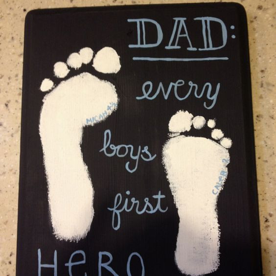 Father'S Day Homemade Gift Ideas From Daughter
 First Hero DIY Fathers Day Crafts for Kids