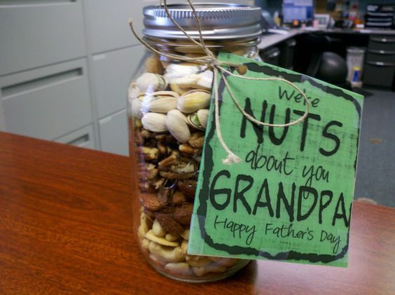 Fathers Day Gift Ideas Grandpa
 Nuts About Grandpa