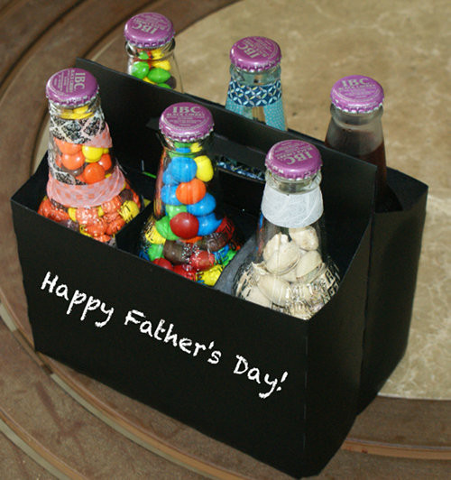 Fathers Day Handmade Gift Ideas
 DIY Father s Day Gift Homemade Six Pack of Treats for Dad