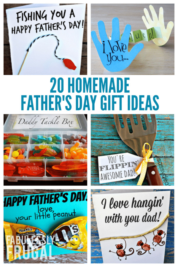 Fathers Day Handmade Gift Ideas
 20 Easy Homemade Father s Day Card Ideas and Gift Ideas