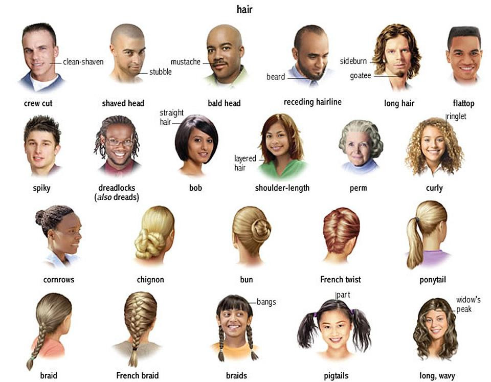 Female Hairstyle Names
 ENFERMERÍA NURSING HUMAN BODY