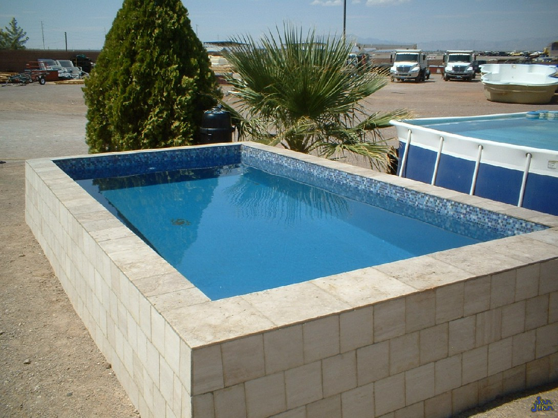 Fiberglass Above Ground Pool
 Sedona – AP Fiberglass Pools