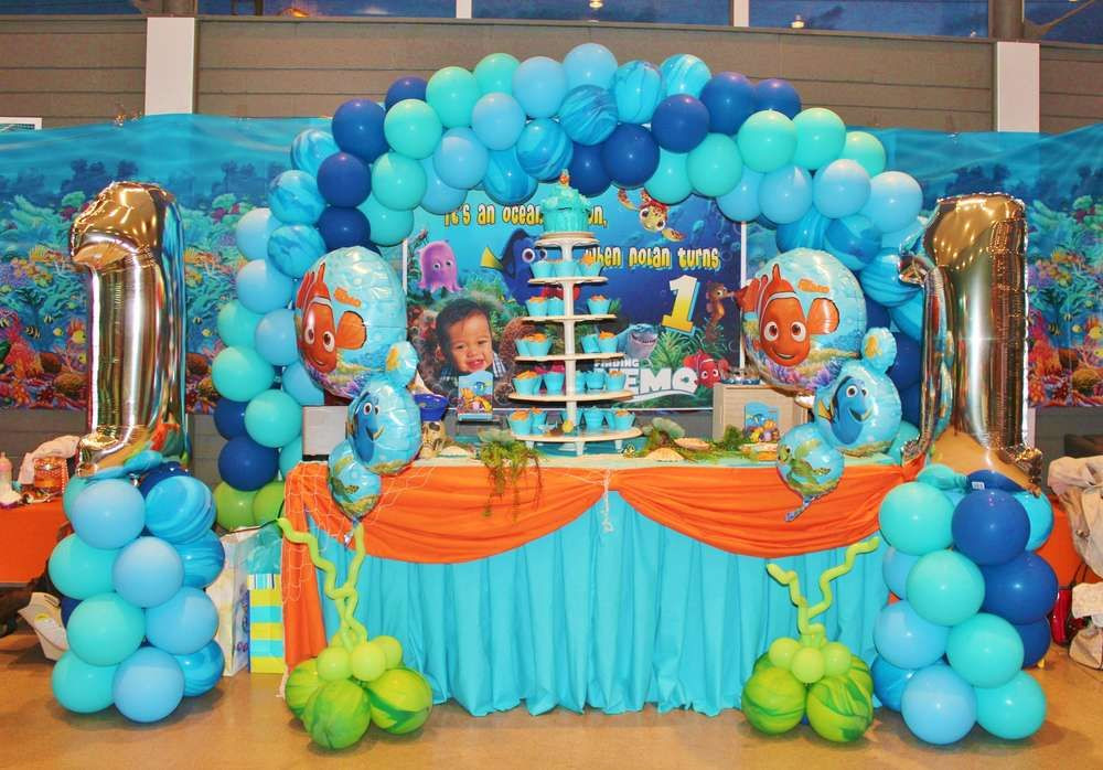 Finding Nemo Birthday Party Decorations
 Finding Nemo theme Birthday Party Ideas