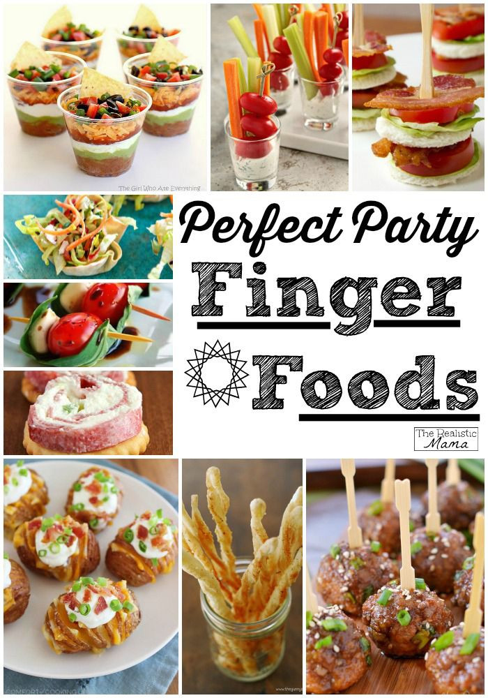 Finger Food Ideas For A Party
 15 Party Finger Foods