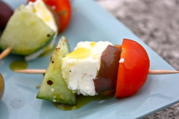 Finger Food Ideas For Summer Party
 Greek Salad Skewers Recipe Food
