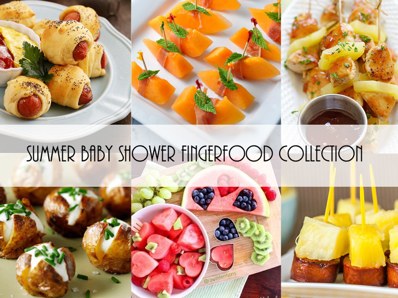 Finger Food Ideas For Summer Party
 Summer Baby Shower Finger Food Collection Baby Shower