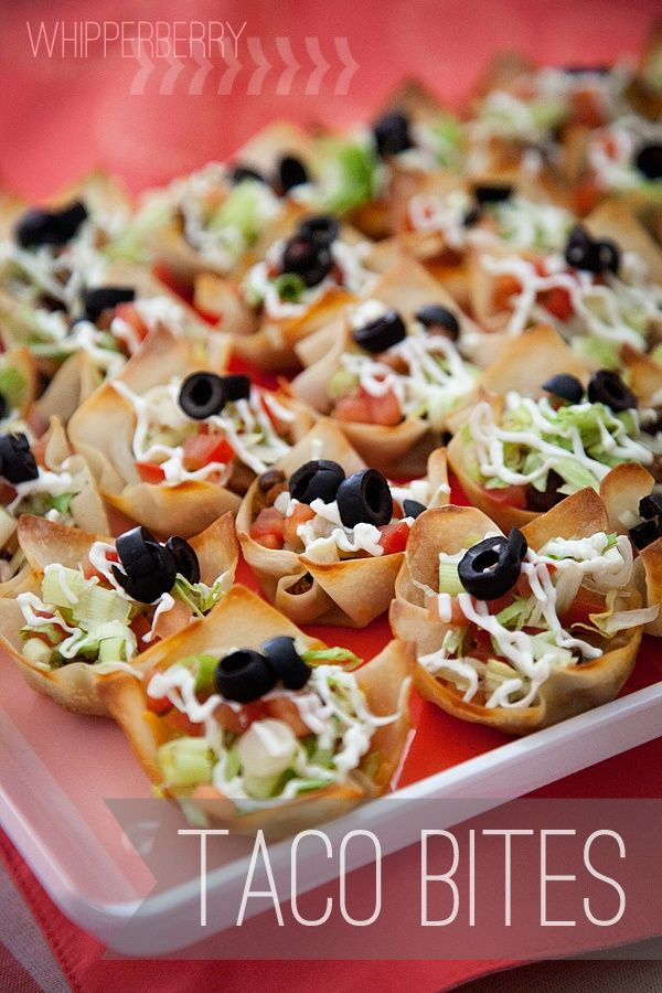 Finger Food Ideas For Summer Party
 17 Best images about Won Ton Cups on Pinterest