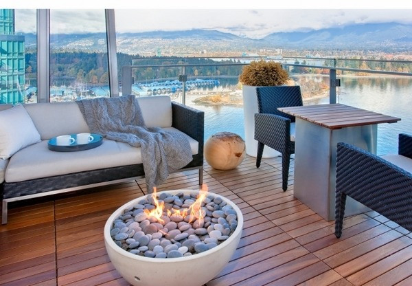 Fire Pit Apartment Balcony
 40 ideas for modern fire pit designs to add character to