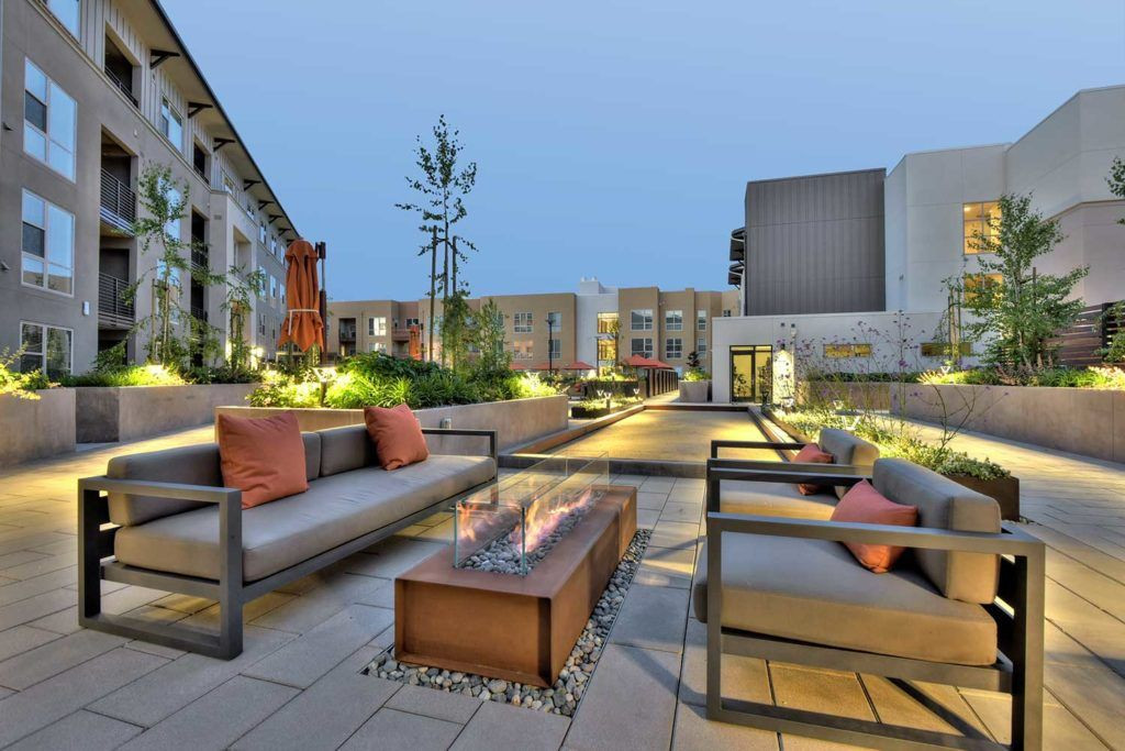 Fire Pit Apartment Balcony
 Modern Firepit Projects Amenity Hotel Apartment
