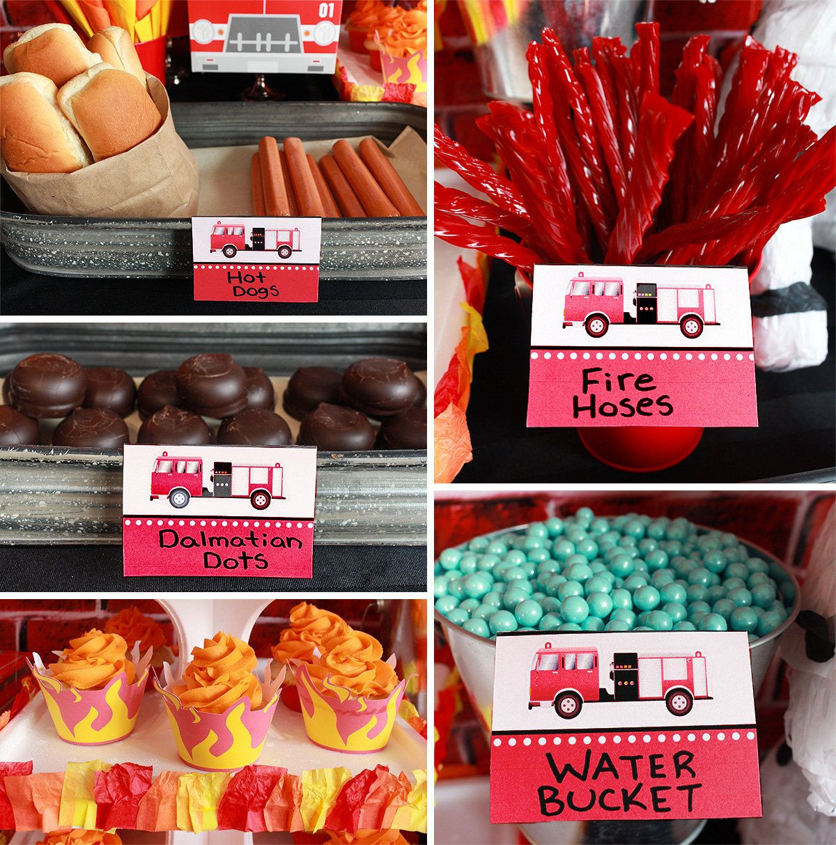 Firefighter Birthday Party Supplies
 Fireman Party Ideas