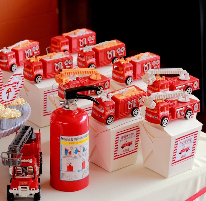 Firefighter Birthday Party Supplies
 Kara s Party Ideas Firefighter Birthday Party