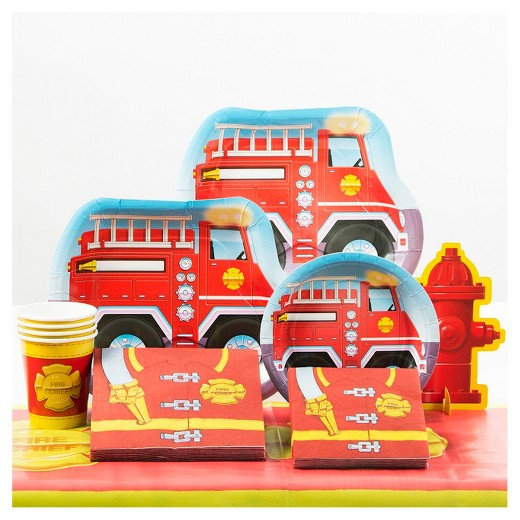 Firefighter Birthday Party Supplies
 Firefighter Birthday Party Supplies Collection Tar